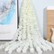 33Ft Cream White Artificial Flowers Garland Fake Wisteria Hanging Flowers Garlands Vine for Party Wedding Garden Decoration 10 Pack(Cream White)